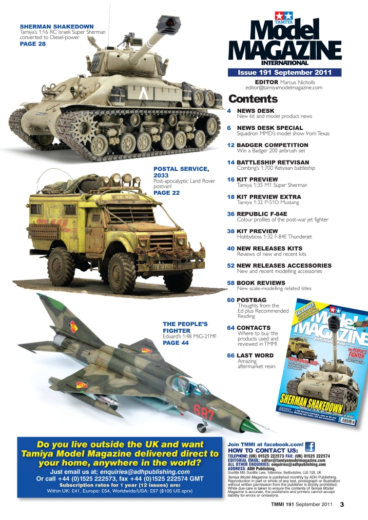 Tamiya Model Magazine 191 (2011-09)